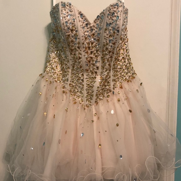 PARTY TIME! Mori Lee Dress (never worn) - Picture 1 of 4